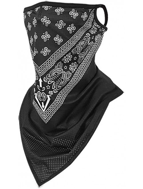 Balaclavas Fashion Bandanas 100% Cotton Paisley Print Head Wrap Scarf Wristband - Style 1 - C61982YTS5W $13.88