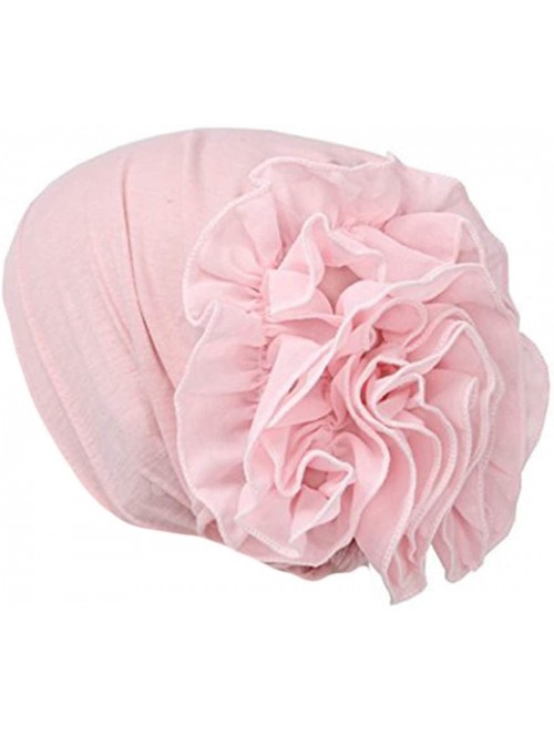 Skullies & Beanies Women Flower Elastic Turban Beanie Wrap Chemo Cap Hat - 10 - CE185R00KCC $21.42