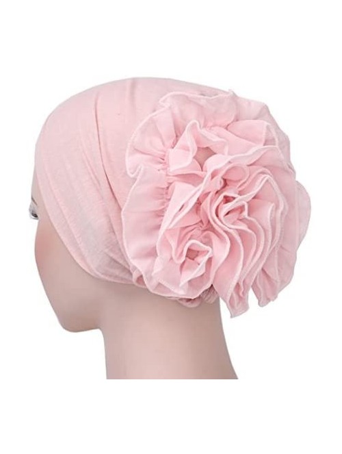 Skullies & Beanies Women Flower Elastic Turban Beanie Wrap Chemo Cap Hat - 10 - CE185R00KCC $21.42