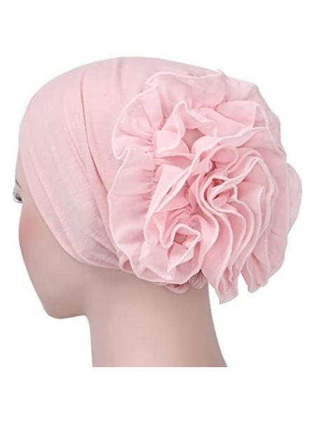 Skullies & Beanies Women Flower Elastic Turban Beanie Wrap Chemo Cap Hat - 10 - CE185R00KCC $21.42