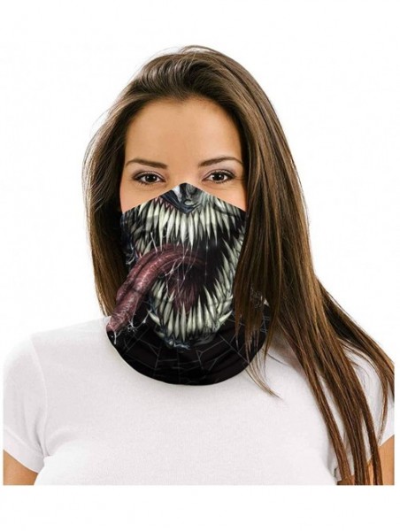 Balaclavas Seamless Rave Bandana Mask Neck Gaiter Tube Face Bandana Scarf for Women Men - 7 - CR197XX7RYL $12.34