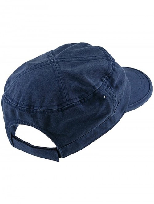 Baseball Caps Enzyme Washed Cotton Twill Cap- Navy One Size - CB11LXG9JOP $12.68