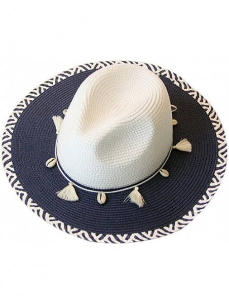 Skullies & Beanies Women Boho Chic Straw Hat Summer Breathable Sunhat Pillbox Hat - CD1843R24ZD $21.79