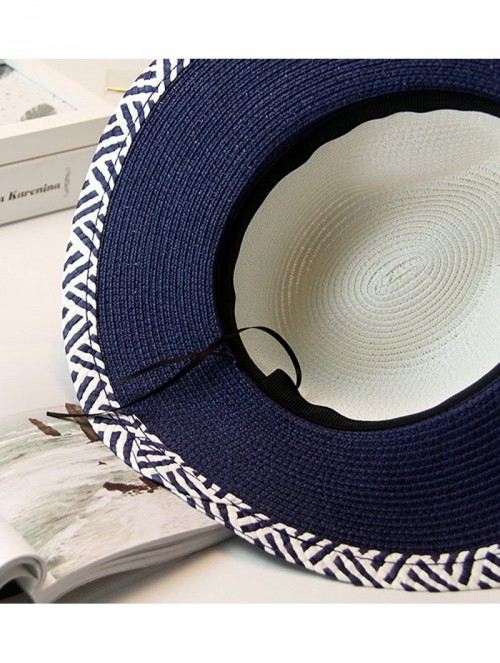 Skullies & Beanies Women Boho Chic Straw Hat Summer Breathable Sunhat Pillbox Hat - CD1843R24ZD $21.79