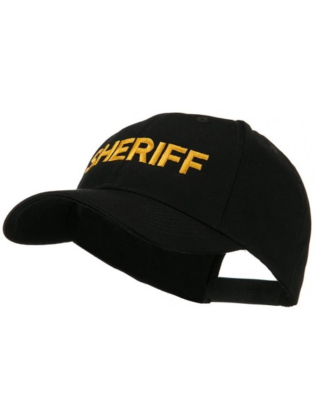 Baseball Caps Embroidered Military Cap - Sheriff - CI11E8TXCUV $28.07