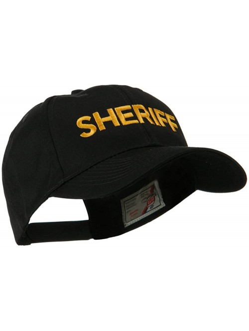 Baseball Caps Embroidered Military Cap - Sheriff - CI11E8TXCUV $28.07