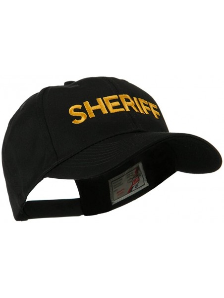 Baseball Caps Embroidered Military Cap - Sheriff - CI11E8TXCUV $28.07