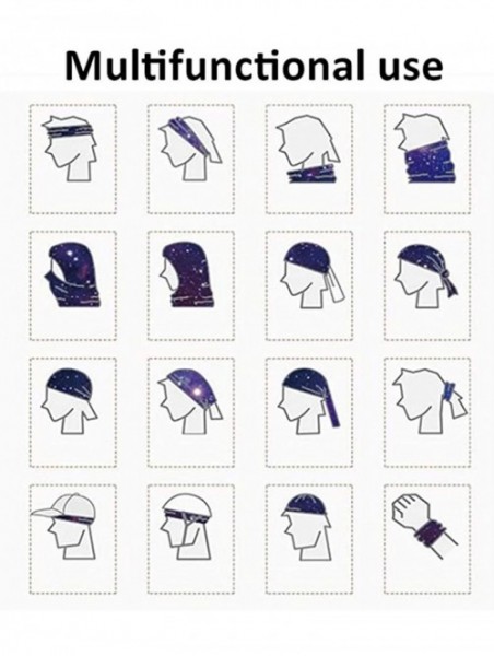 Balaclavas Unisex Seamless Bandanas Face Mask for Man Women Neck Gaiter Motorcycle Mask Fishing Face Mask - Bm-067 - CQ198QYH...