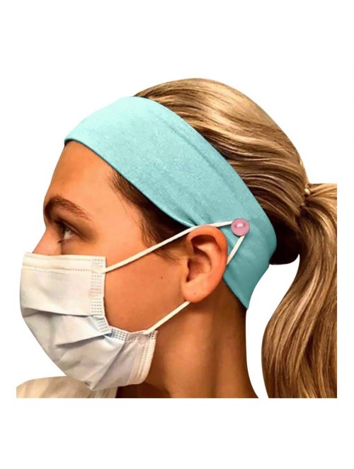 Headbands Headband Protection Protect Multifunctional Friends - Sky Blue - CQ198A5S2YQ $7.61