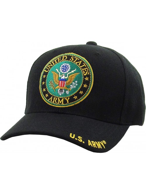 Baseball Caps US Army Official Licensed Premium Quality Only Vintage Distressed Hat Veteran Military Star Baseball Cap - C718...