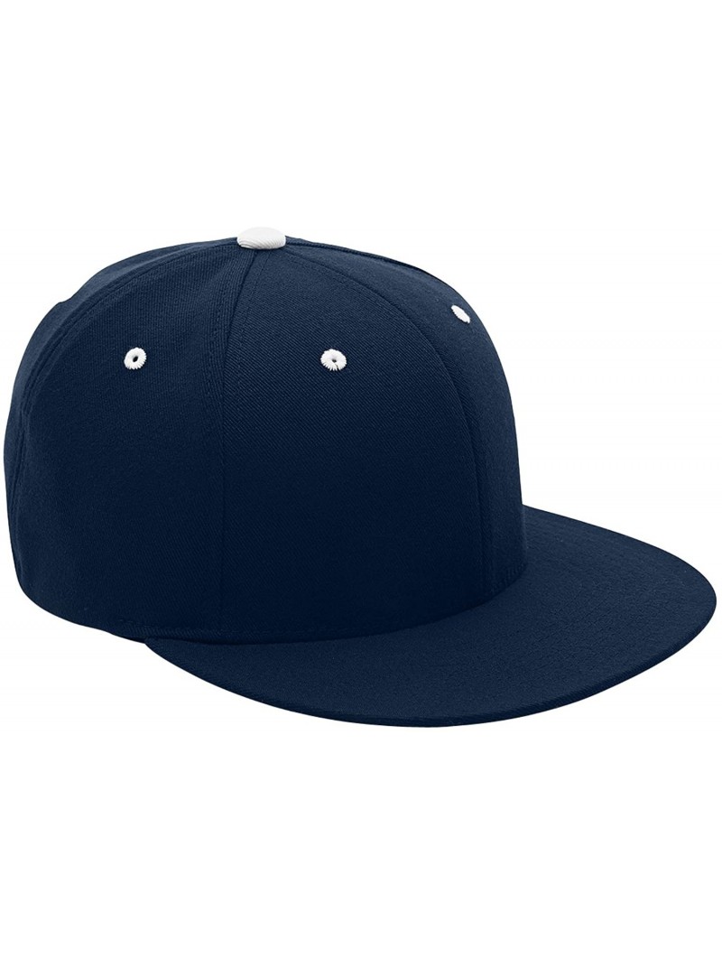 Baseball Caps Pro Performance Contrast Eyelets Cap (ATB101) - Dark Navy/White - CJ11UCUB3SX $13.83