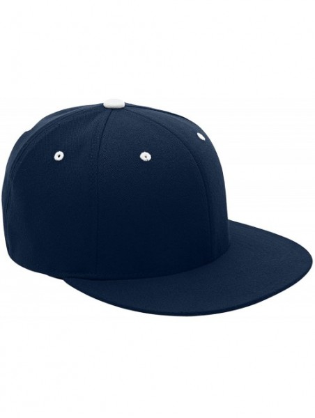 Baseball Caps Pro Performance Contrast Eyelets Cap (ATB101) - Dark Navy/White - CJ11UCUB3SX $13.83