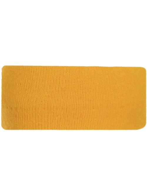 Headbands USA Made Stretch Headband - Gold - CC1885ZLO24 $26.08