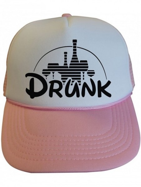 Baseball Caps Cute Womens Vacation Trucker Hats Drunk - Royaltee Princess Hat Collection - Pink - CM186YUC8EM $23.58