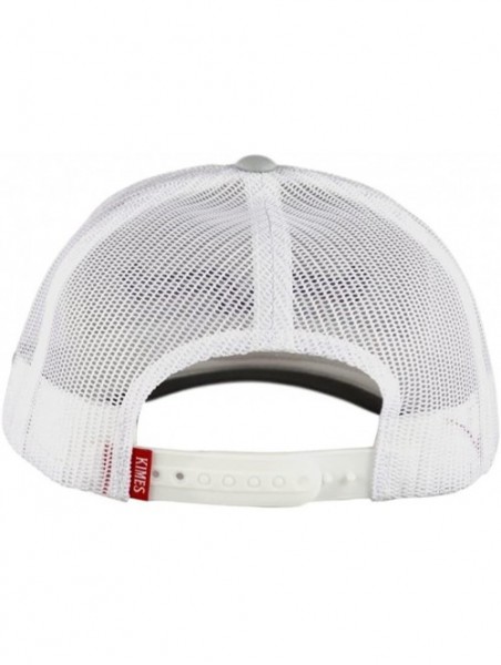 Baseball Caps Men's Rope Burn Trucker Cap - 700 - Grey - CC1838T4U3G $33.26