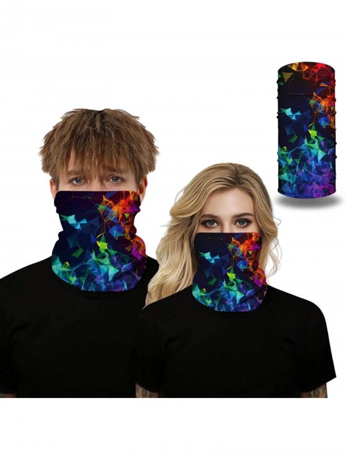 Balaclavas Unisex UV Protection Bandana Face Mask Anti-Dusk Face Cover Neck Gaiter Face Cover for Outing Hiking - Color 16 - ...