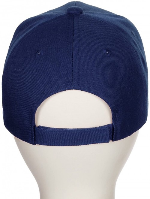 Baseball Caps Classic Baseball Hat Custom A to Z Initial Team Letter- Navy Cap White Black - Letter B - CS18IDRUE95 $14.31