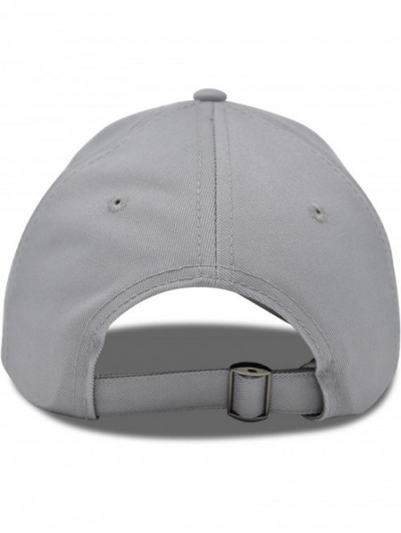 Baseball Caps Baseball Cap Dad Hat Plain Men Women Cotton Adjustable Blank Unstructured Soft - Gray - C512OHUM443 $10.46