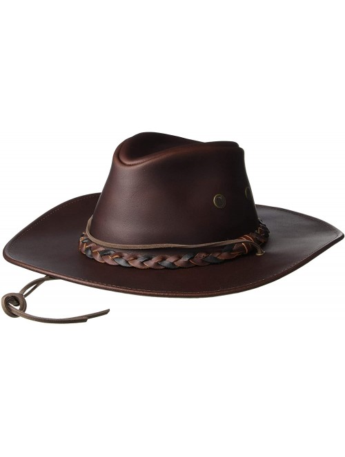 Cowboy Hats Hiker Hats - Chestnut - CX112IOEJ7D $59.78