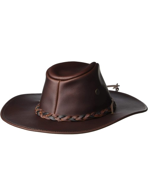 Cowboy Hats Hiker Hats - Chestnut - CX112IOEJ7D $59.78