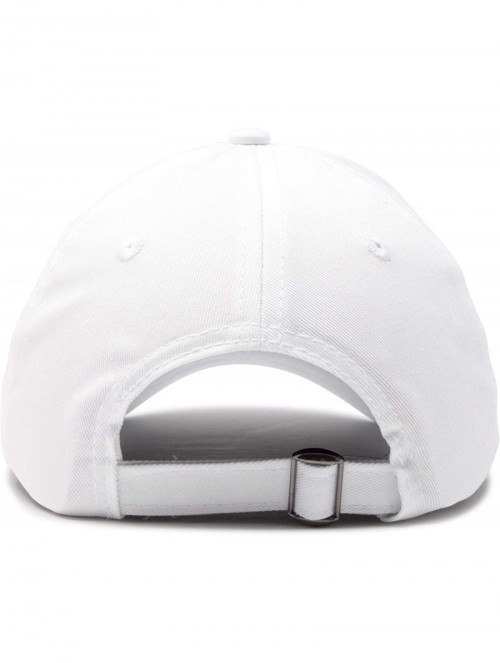 Baseball Caps Smile Baseball Cap Smiling Face Happy Dad Hat Men Women Teens - White - CB18SHNRQZZ $13.32