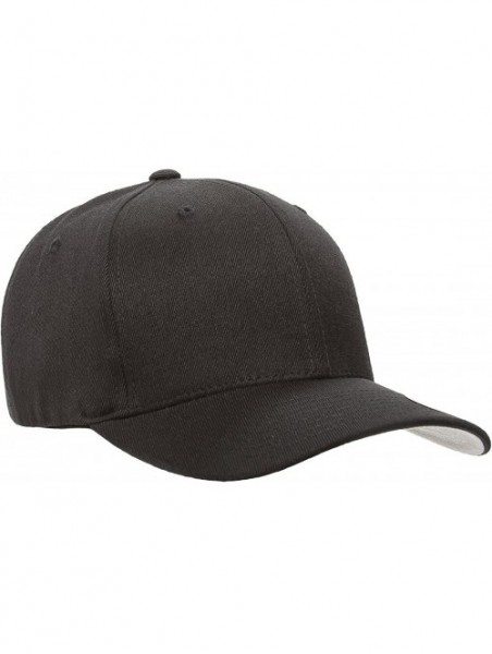 Baseball Caps Men's Wool Blend Hat - Black - C0184EYYGLK $19.02