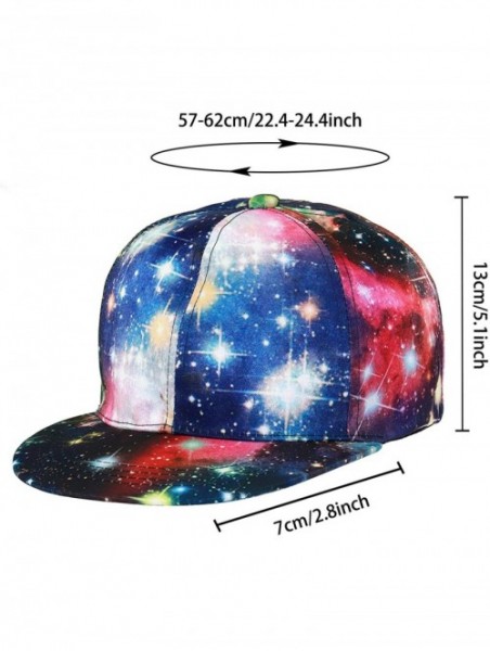 Baseball Caps Women's Floral Flower Snapback Hip-Hop Cap Baseball Hat Headwear - Purple2 - CC18TQSNGYO $11.81