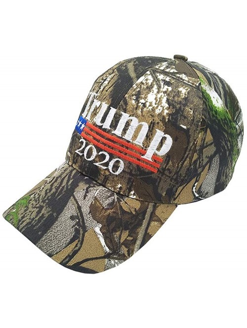 Baseball Caps President Trump 2020 Hat Keep America Great Again Embroidered MAGA USA Bucket Baseball Cap Trump Hat - Camoufla...