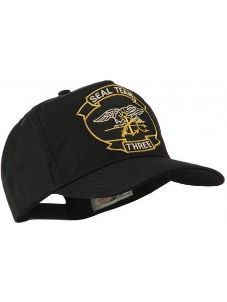 Baseball Caps Navy Seal Team Large Patched Cap - Seal 3 - CV11HVOCZ03 $26.24