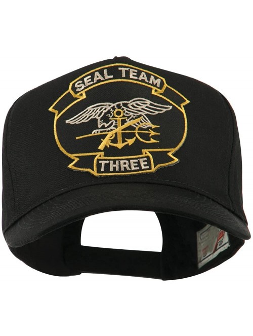 Baseball Caps Navy Seal Team Large Patched Cap - Seal 3 - CV11HVOCZ03 $26.24