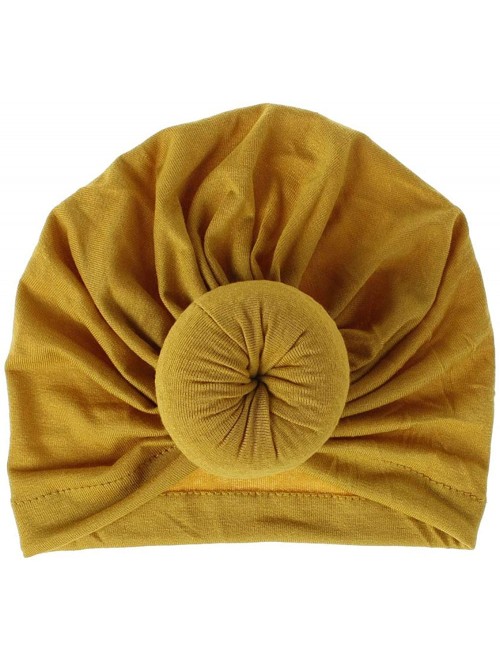 Skullies & Beanies Women's Knotted Hat Cap India's Hat Turban Headwear Beanie Chemo Cap Hair Loss Hat - Xm036-5color - CH196L...