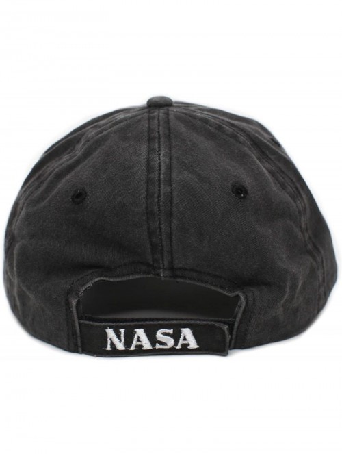 Baseball Caps NASA I Need My Space Pigment Dye Embroidered Hat Cap Unisex Adult Multi - Black - CB188634TI5 $18.87