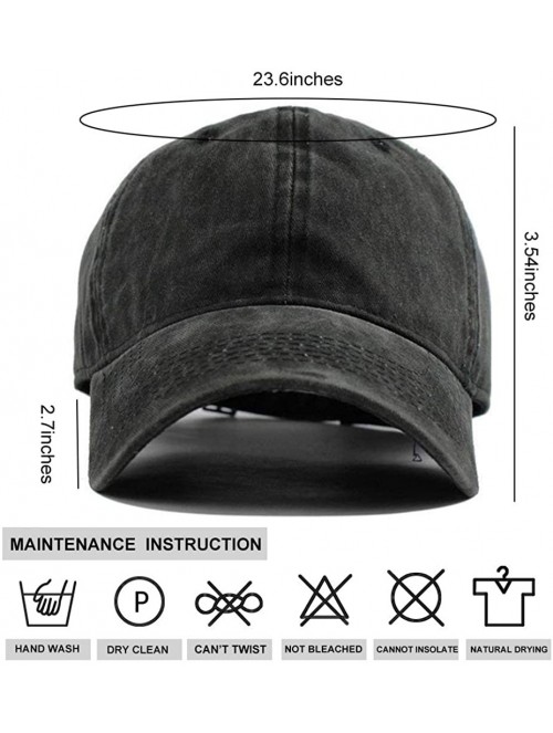 Baseball Caps Unisex Life is Better with German Shepherd Cotton Denim Dad Hat Adjustable Plain Cap - Monero Logo5 - CU18U76EX...