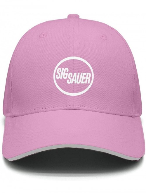 Baseball Caps SIG-Sauer-Logo- hat dad Cap Cotton Fitted - Sig Sauer Logo-1 - CM18QIRTIU7 $20.69