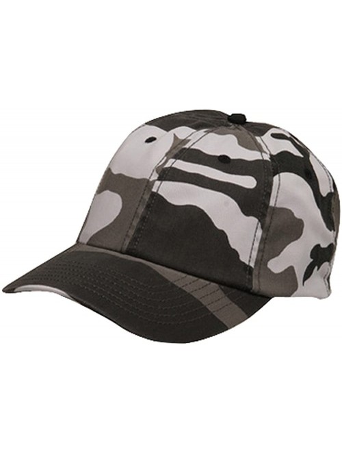 Baseball Caps Enzyme Washed Camo Cap - City - CZ111GHV47L $26.86