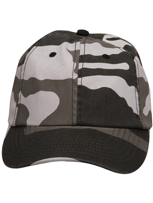 Baseball Caps Enzyme Washed Camo Cap - City - CZ111GHV47L $26.86