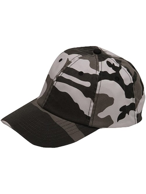 Baseball Caps Enzyme Washed Camo Cap - City - CZ111GHV47L $26.86