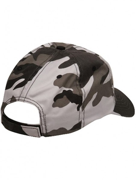 Baseball Caps Enzyme Washed Camo Cap - City - CZ111GHV47L $26.86