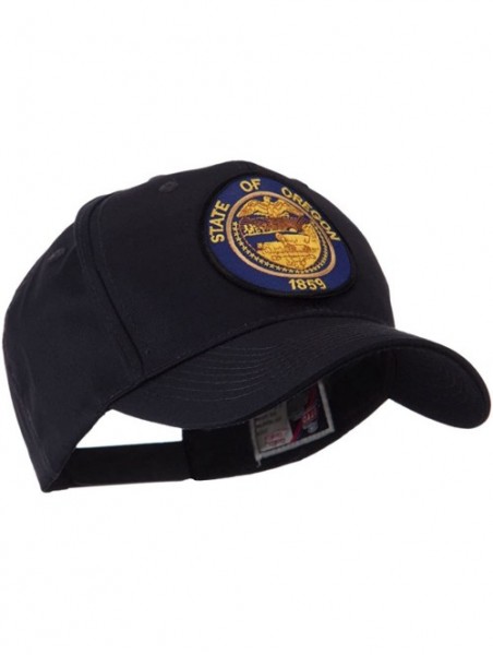 Baseball Caps US Western State Seal Embroidered Patch Cap - Oregon - CC11FIUDQ23 $25.65