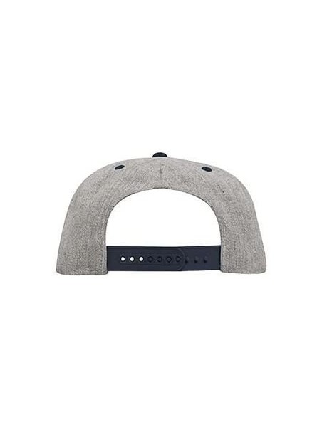 Baseball Caps Custom Snapback Hat Otto Embroidered Your Own Text Flatbill Bill Snapback - Heather Gray/Navy - CR18708GRUA $36.69