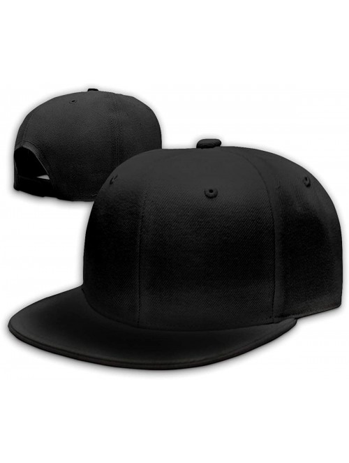 Baseball Caps Cooking Hat with Knives Snapback Flat Baseball Cap Unisex Adjustable - Black - CD196XNCRQH $15.11