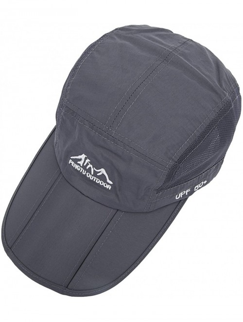 Sun Hats Summer Baseball Cap with Bill Quick Dry Mesh Back UPF50 Portable Sun Hats - CV17YCH9SXH $11.06