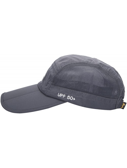 Sun Hats Summer Baseball Cap with Bill Quick Dry Mesh Back UPF50 Portable Sun Hats - CV17YCH9SXH $11.06