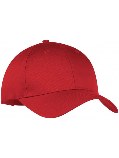 Baseball Caps Port & Company - Six-Panel Twill Cap. CP80 - Red - CV11QDRUV0Z $12.86