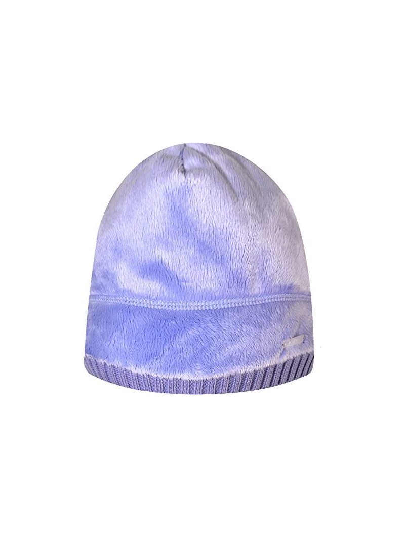 Skullies & Beanies Ladies Butter Pile Fleece Beanie - Periwinkle - C712IETY5LP $16.76