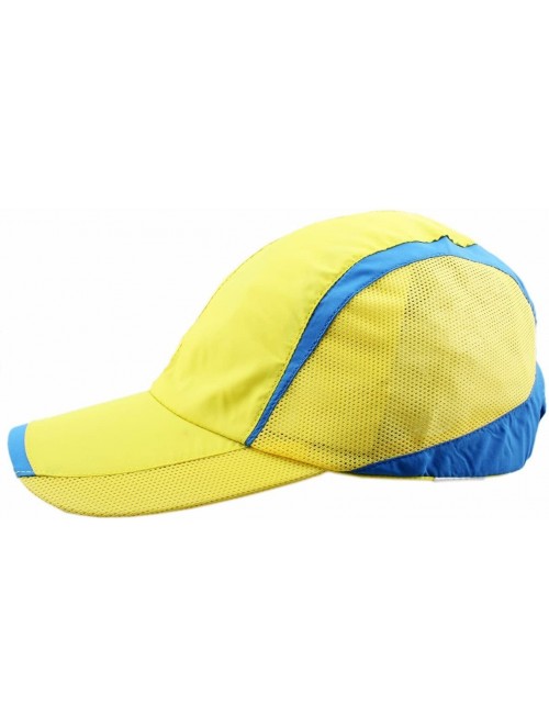 Baseball Caps Baseball Cap Hat-Running Golf Caps Sports Sun Hats Quick Dry Lightweight Ultra Thin - 01-yellow - CW12LON1OW1 $...