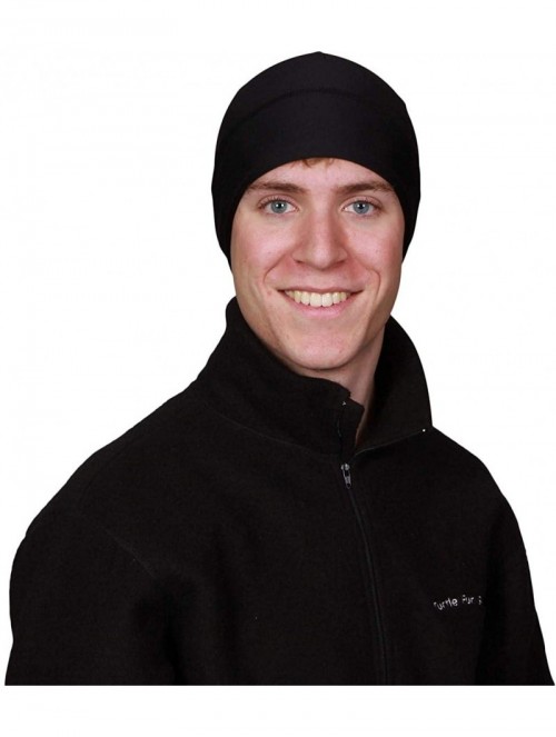 Skullies & Beanies Comfort Shell UV Brain Shroud Skull Cap - Black - C01102RXRHV $29.18