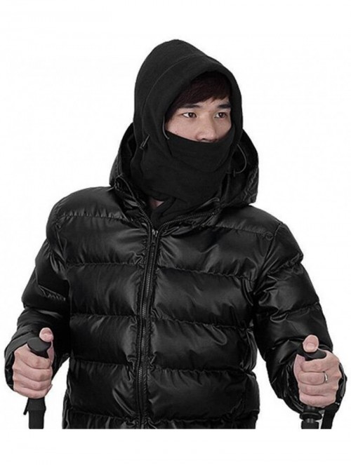 Balaclavas Windproof Fleece Balaclava Hood Thermal Motorcycle Mask - Pink - CJ12NYGLZQ0 $14.63