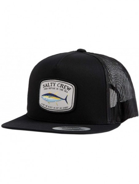 Baseball Caps Men's Pacific Trucker - Black - C818I6Z9CD7 $25.76