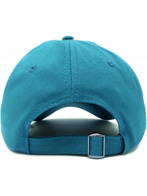 Baseball Caps Jack-O-Lantern Halloween Pumpkin Hat Mens Womens Baseball Cap - Teal - C118YZK2DZL $18.05